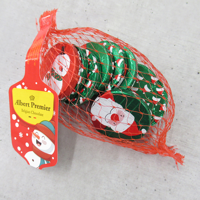 アルバート  サンタ＆スノーマンチョコ  ネット入り